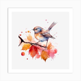 Autumn Bird 2 Art Print