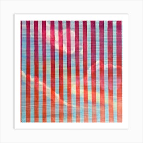 Striped Sky 1 Art Print