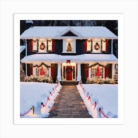 Christmas Decorations Art Print