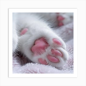 Cute Kitten Paws Art Print