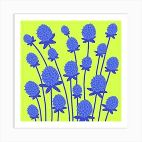 Sea Holly Art Print