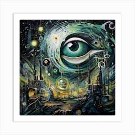 Eye Of The City 2 Art Print