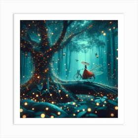 Fairy In The Forest 1 Art Print