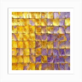 Mosaic Wall Art Art Print