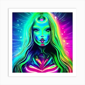 Psychedelic Art Art Print