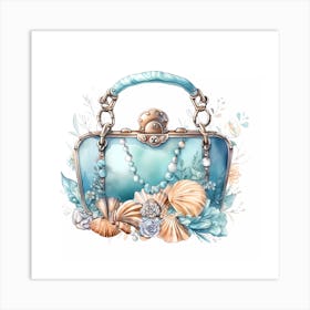 Seaside Dreams Purse Art Print