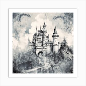 Cinderella Castle Art Print