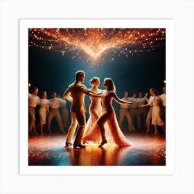 Great Ballroom Dance Art Print