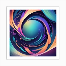 Abstract Painting 21 Art Print