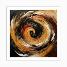 Abstract Vortex Art Print