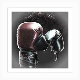 Boxing Gloves Art Print