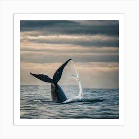 Humpback Whale Art Print