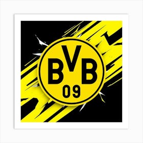 Borussia Dortmund Logo Wall Art 24 Art Print