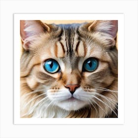 Portrait Of A Cat 1 Art Print