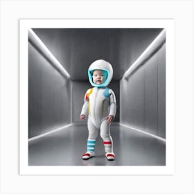 Space Baby Art Print