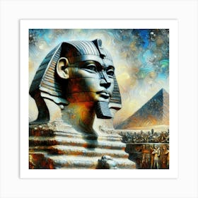 Sphinx, Egypt 3 Art Print