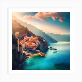 Cinque Terre Art Print