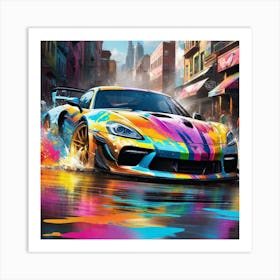 Need For Speed 54 Art Print