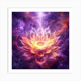 Crown Chakra (Sahasrara) Art Print