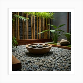 Japanese Garden 1 Art Print