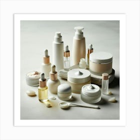 Beauty Products 1 Art Print