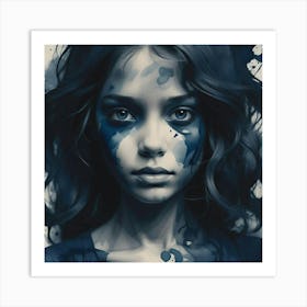 Portrait Of A Girl 5 Art Print