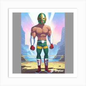 Wwe Wrestler 1 Art Print