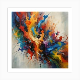 Abstract Painting 162 Art Print