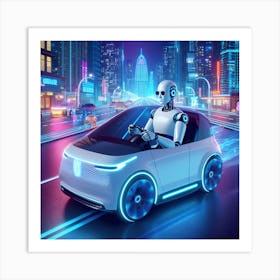 Future Car Art Print