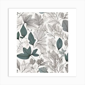 Ivy Leaves Art Print