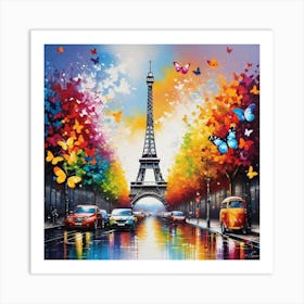 Paris Eiffel Tower 109 Art Print