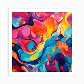 Abstract Painting 32 Art Print