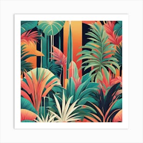 Tropical Jungle 2 Art Print