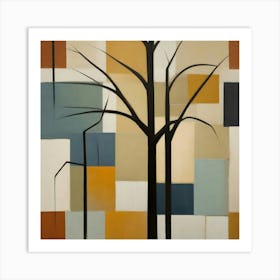 Abstract Tree 6 Art Print