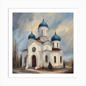 Russian Church Art Print