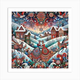 Winter Wonderland 4 Art Print