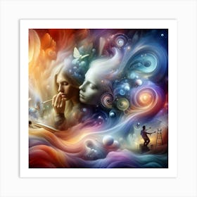 Lucid Dreaming 5 Art Print