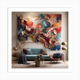 Abstract Painting 2 Art Print