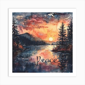 Peace 1 Art Print