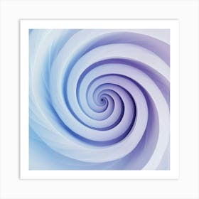 Spiral - Generated AI. Wall Art Print 1 Art Print