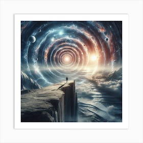 Space Vortex Art Print