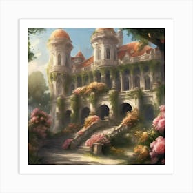 Fairytale Castle 8 Art Print