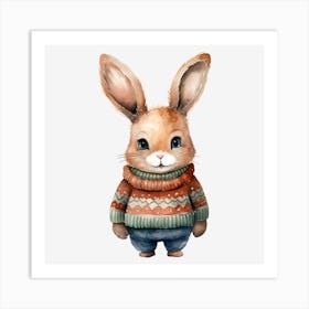 Cute Bunny 1 Art Print