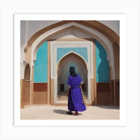 Moroccan monument Art Print