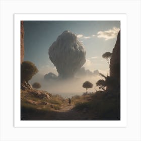 Of A Mountain Art Print