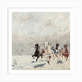 Sleigh 2 1 Art Print