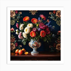 Floral Arrangement Art Print