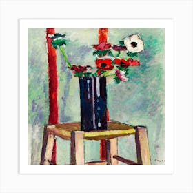 Flowers In A Vase 26 Art Print