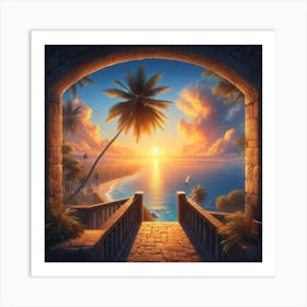 Archway To Paradise Art Print