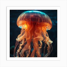 the immortal jellyfish Art Print